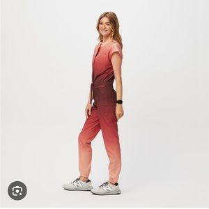 Figs Ombré freex Rafaela cargo scrub jumpsuit